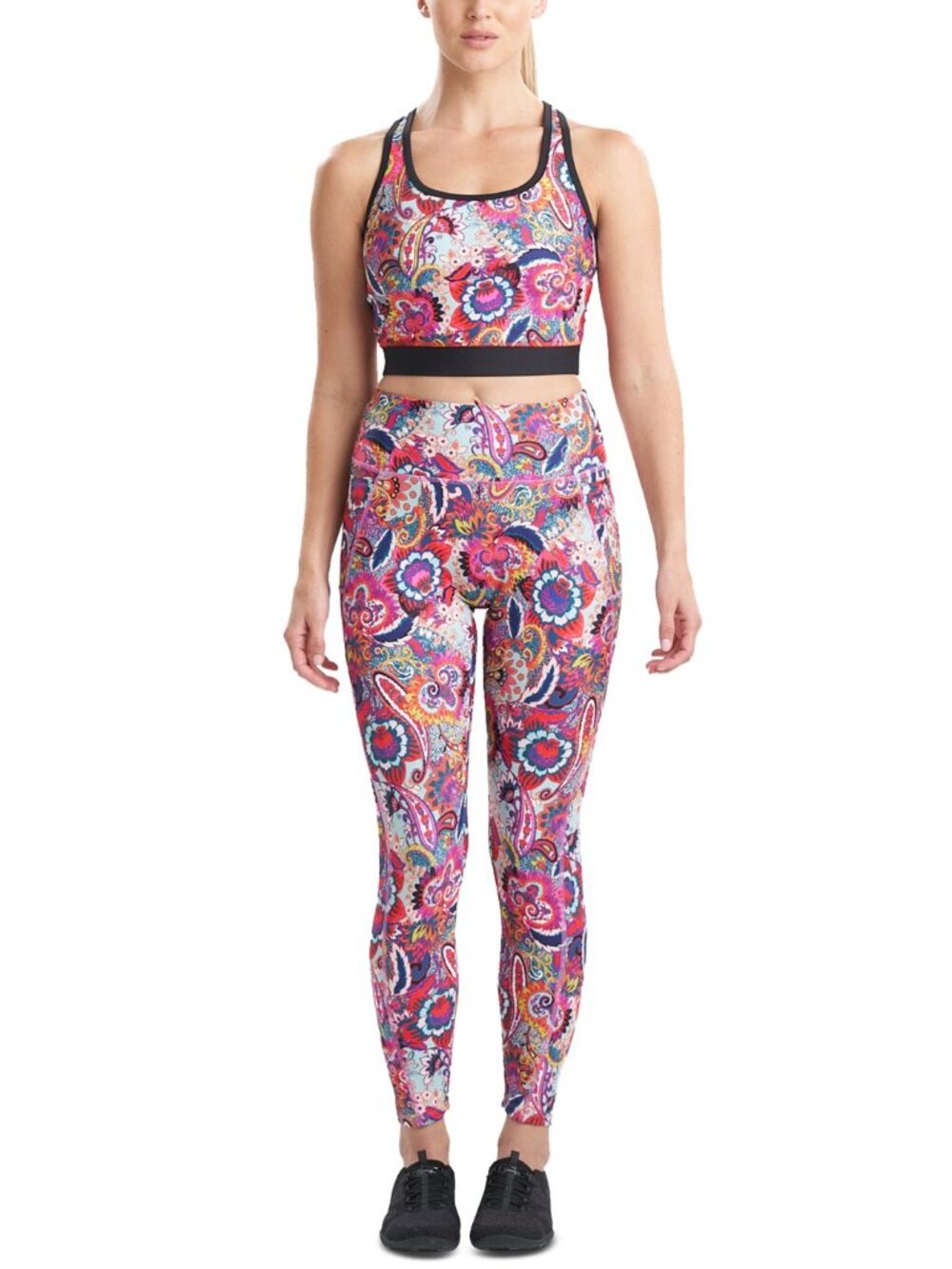 Natori Womens Printed Cropped Top